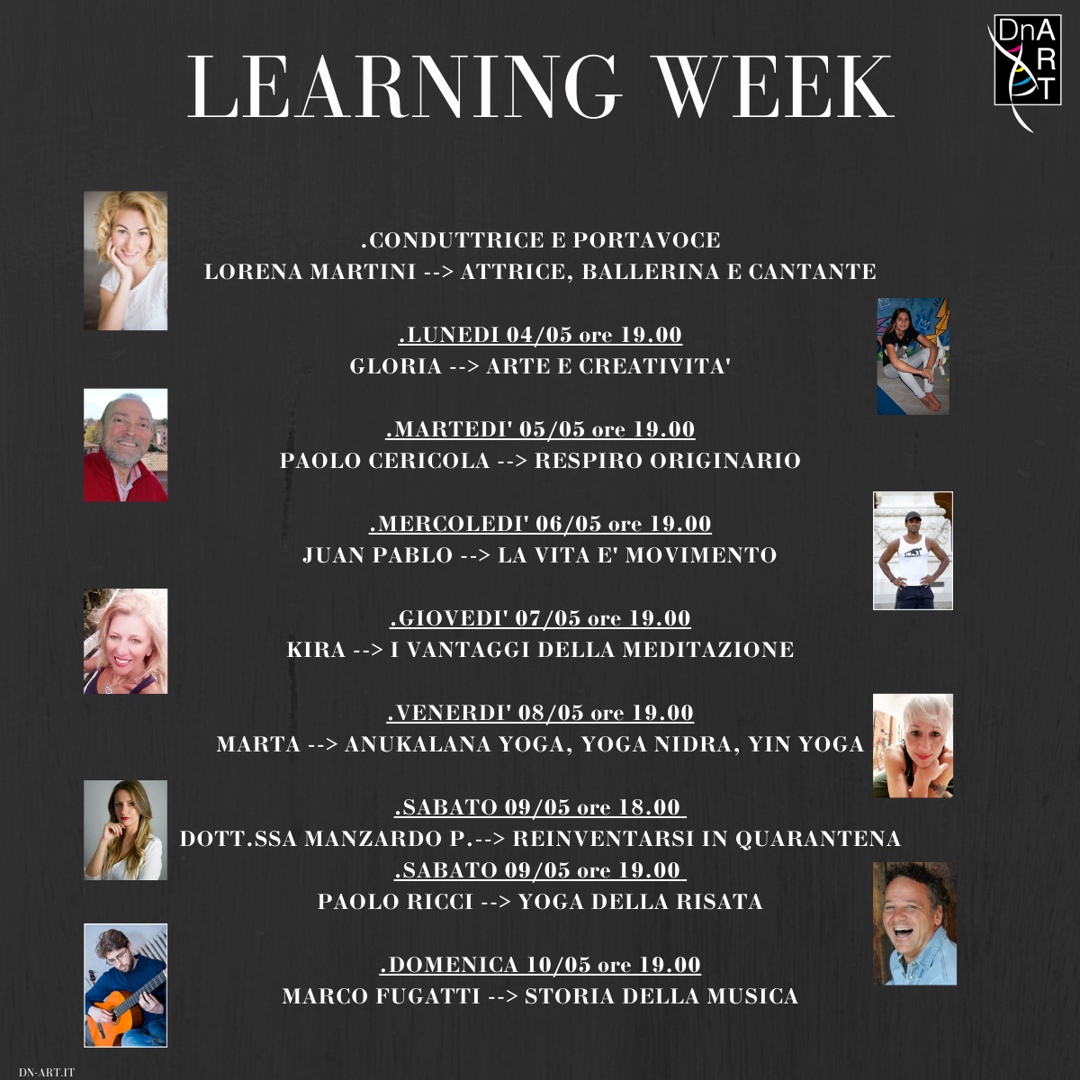 Locandina Home Learning Week